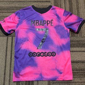 Used PSG Fourth Kit 20/21 Mbappe #7